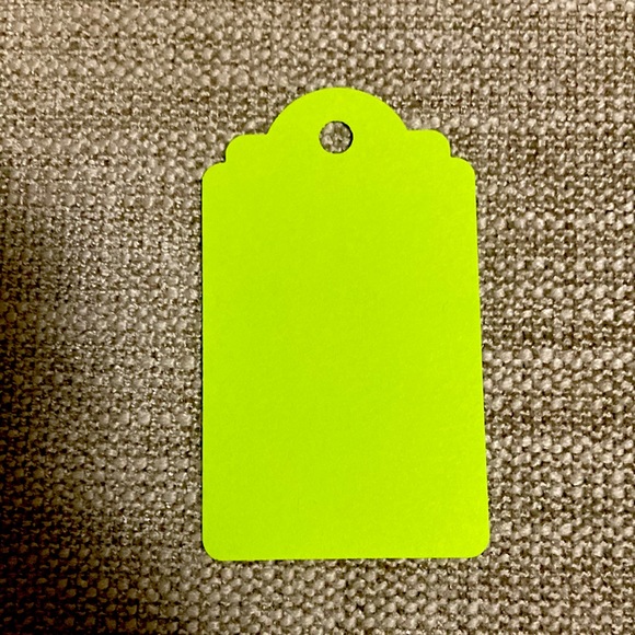💚 Bright Green Tags 💚 - Picture 2 of 5